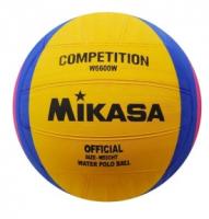 Мяч для водного поло MIKASA W6600W р.5, муж, резина, вес 400-450гр. дл. окр 68-71 см