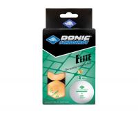 Мячики для настольного тенниса DONIC ELITE 1* 40+, 6 штук