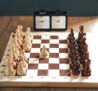 Шахматы деревянные ТУРНИРНЫЕ (дерево, 43х22х6 см)