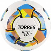 Мяч футзал. TORRES Futsal Pro FS32024, р.4, 32 п. Micro, 4 подкл. сл, руч. сшив.