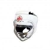 Шлем для каратэ и единоборств с пластмассовой маской LEO